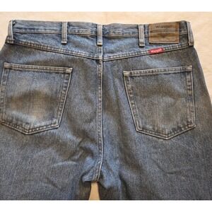 Wrangler Premium Quality Men's Regular Fit Blue Denim Jeans 36x30 Western Cowboy